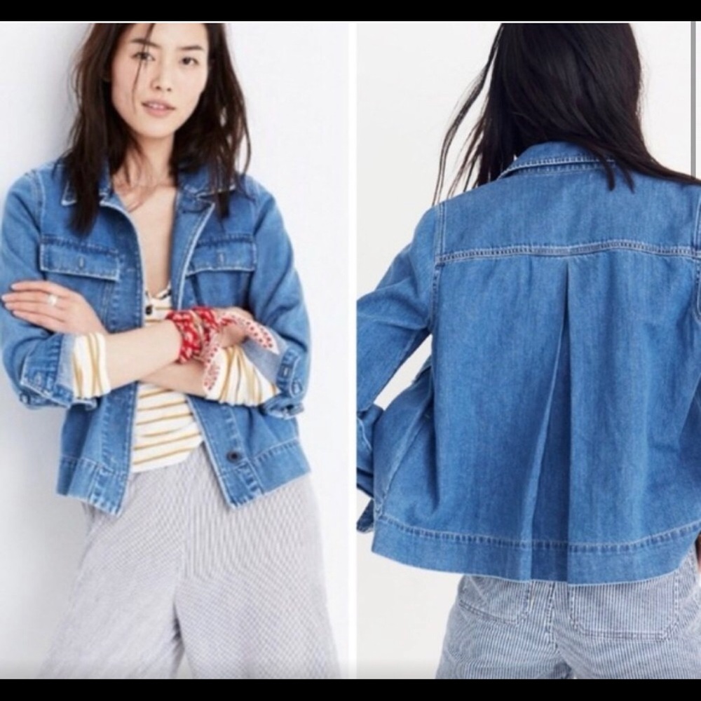 Madewell Denim Swing Jacket